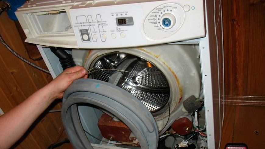Замена ремня в стиральной машине в Харькове